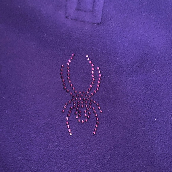 Spyder 1/4 Zip Pullover Fleece Lightweight - Picture 6 of 6